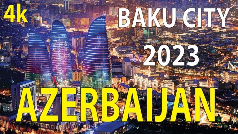 Baku. Capital of Azerbaijan. Paris of the East #azerbaijan  #azerbaijantravel #baku #4k #4knature