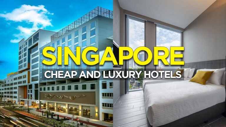 Best Cheap and Luxury Hotels in Singapore 2024 | Singapore Nightlife