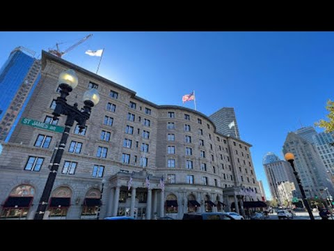 Fairmont Copley Plaza – Best Hotels In Boston – Video Tour