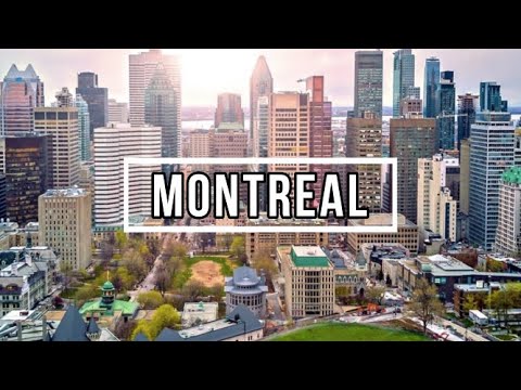 Montreal, Canada | Beautiful Aerial Tour 4K