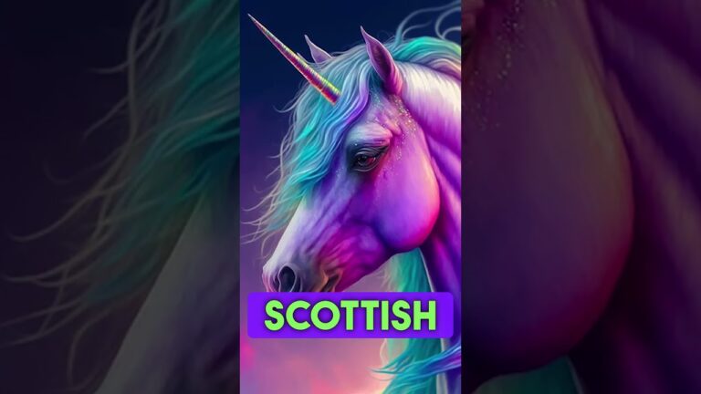 Unicorn is Scotland's National Animal?😱😱 #facts #history #interestingfacts #nature  #topdestinations