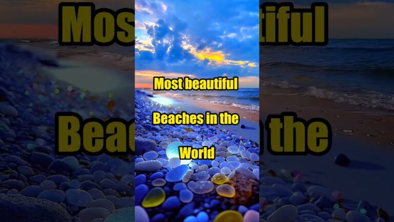 most beautiful beaches in the world #shorts