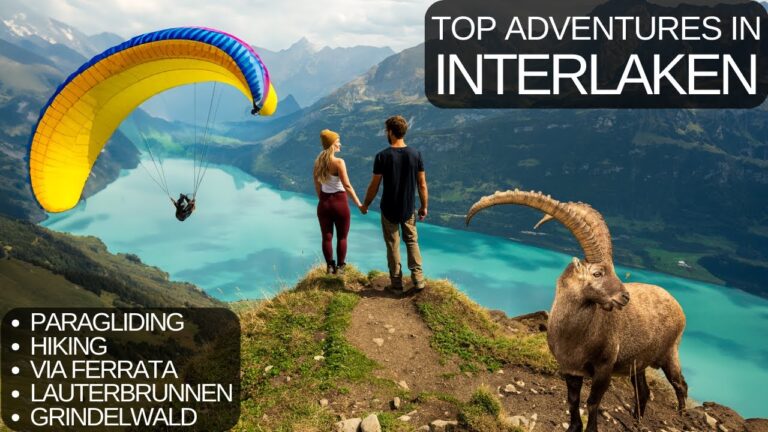 10 Epic Things to do in Interlaken for Adventure Lovers! (Switzerland Travel Guide)