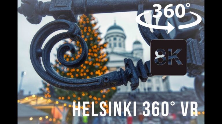 Helsinki 8K 360° VR Video – Urban VR video will take you to Helsinki!