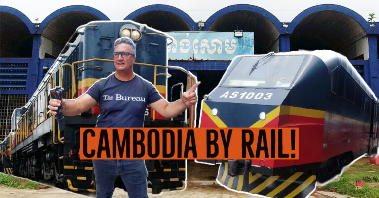 What is it actually like to travel by train in Cambodia in 2023?