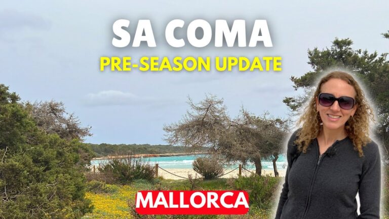 It's all coming together in Sa Coma, Mallorca (Majorca).