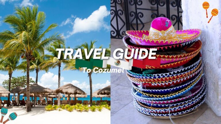 "Navigating Paradise: Your Guide to Getting Around in Cozumel, Mexico!"