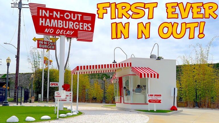 I Went to the FIRST In N Out Burger Location