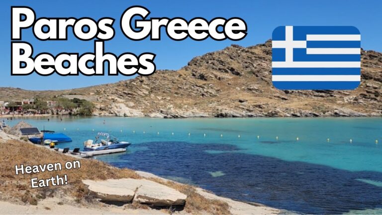 Travel Guide to Paros Island Monastiri Beach in Paros Greece!