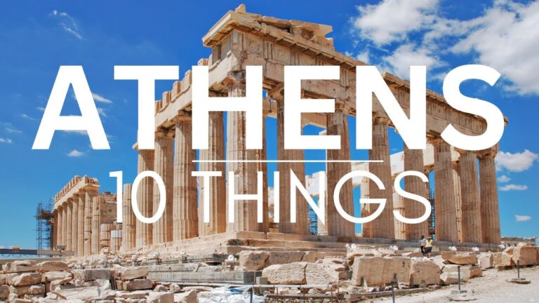 ATHENS, GREECE: Top 10 Things to Do! (save this list!)