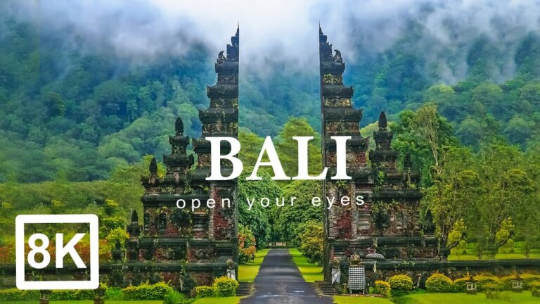 Bali in 8k ULTRA HD HDR –  Paradise of Asia (60 FPS)