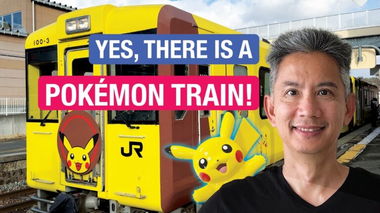 Japan’s Pokémon Joyful Train Travel Guide: Booking Seats & Stamp Rally