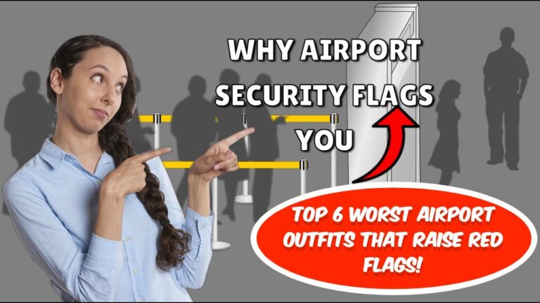 Why TSA Flags You: Top 6 Worst Airport Outfits That Raise Red Flags! (Last one is the kicker)