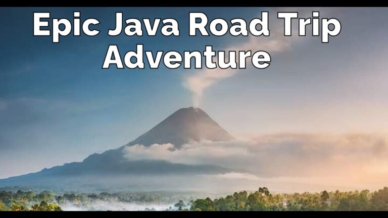 Exploring the BEST Java Road Trip in Indonesia 🚗✨