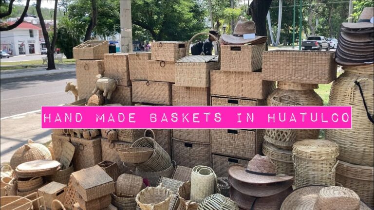 Where Handmade Mexican Products are Sold in Huatulco