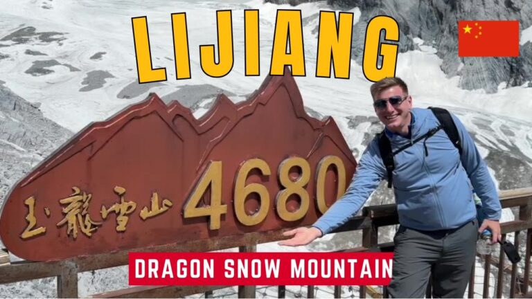 You need oxygen canisters to breathe here! – Dragon Snow Mountain Lijiang 🇨🇳