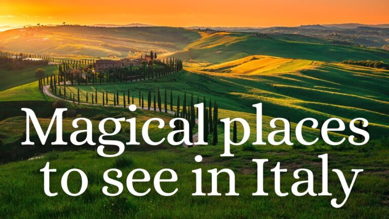 20 magical places to see in Italy