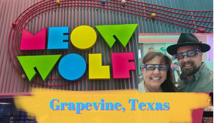 Our visit to Meow Wolf in Grapevine, Texas! What a trip!