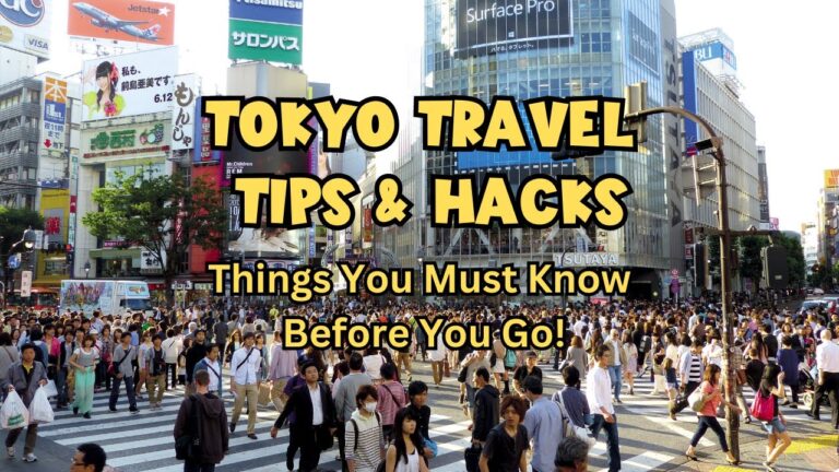 Tokyo Travel Tips You NEED to Know Before Exploring in 2024