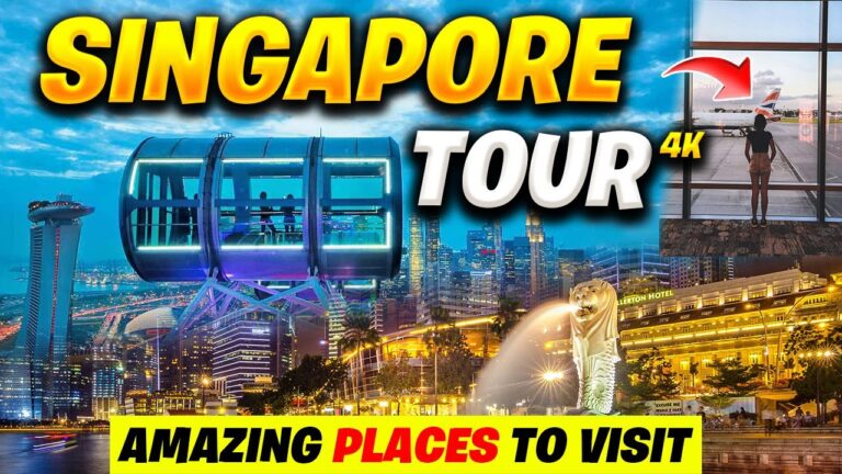 Singapore Travel and Tour Guide 2024  | Singapore Tourist Places | Singapore  4k Tour 2025